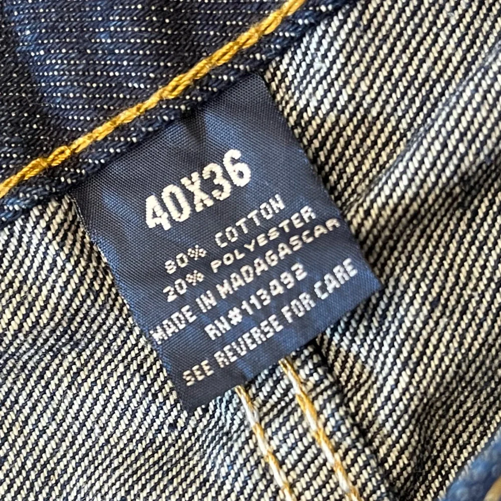 Men's Blue Jeans, Work Jeans - Picture 3 of 4